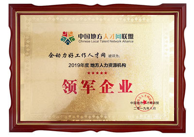地方人力資源機(jī)構(gòu) 領(lǐng)軍企業(yè)